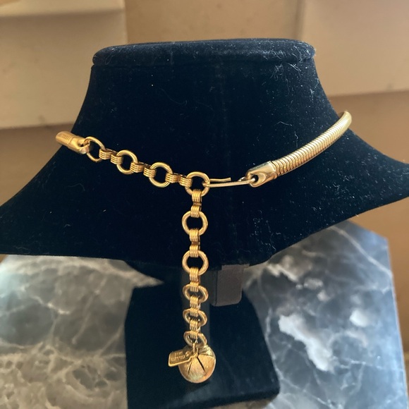 Kenneth Lane cream color drop pendant necklace - Picture 2 of 4